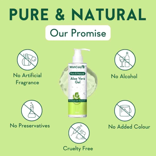 Pure Aloe Vera Gel with Vitamin E- 200gms