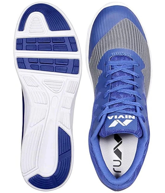 Nivia - Street Runner-I  Blue Mens Sports Running Shoes - None