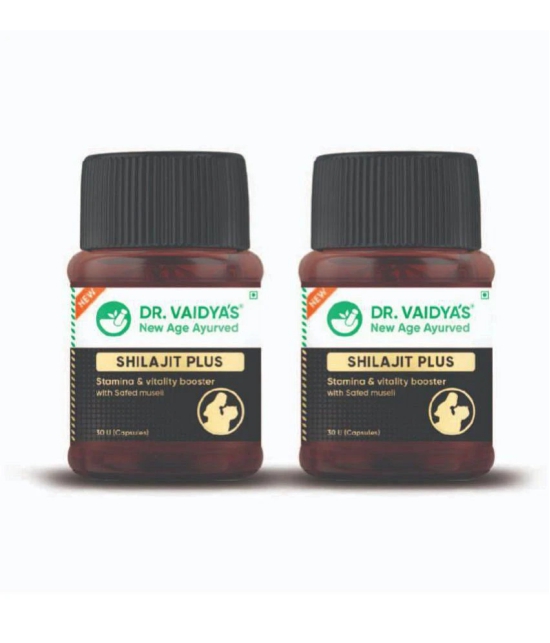 DR Vaidya's Shilajit Plus 30 Cap - (Pack of 2)