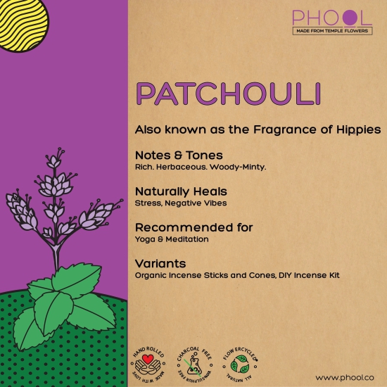 Phool Natural Incense Sticks - Patchouli