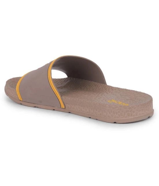 Liberty Brown Mens Slide Flip Flop - None