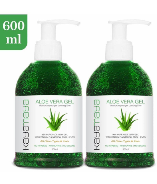 Kayamaya 100% Pure Aloe Vera Gel 300 mL Pack of 2