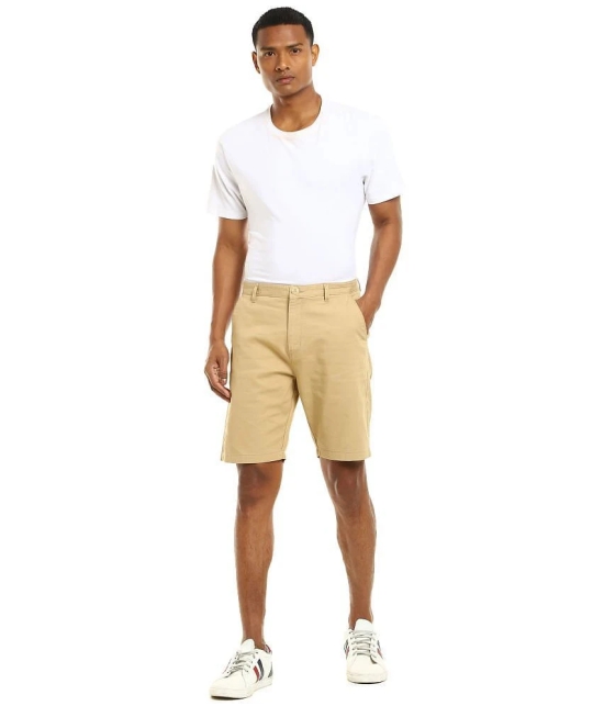 Ruggers - Cotton Blend Beige Mens Shorts ( Pack of 1 ) - None