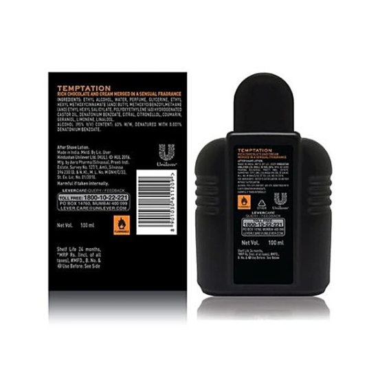 Axe Dark Temptation Aftershave, 100 Ml