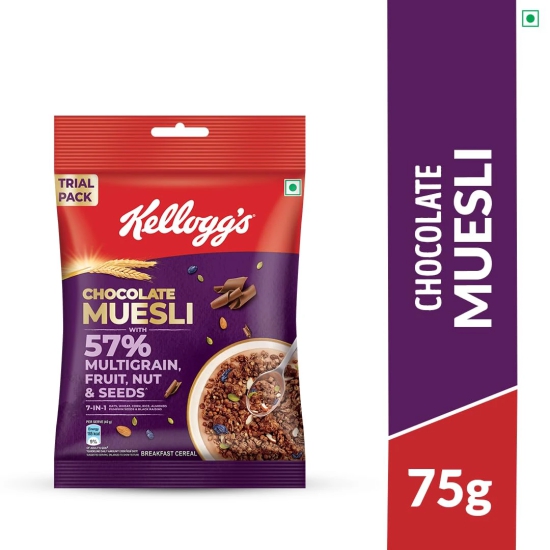 Kelloggs Chocolate Muesli 75G, 1 Pc