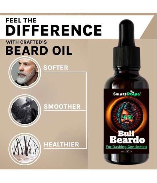 Smartdrops - 30mL Promotes Beard Growth Beard Oil ( Pack of 2 )