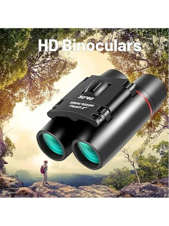 JGG Jain Gift Gallery Mini Binoculars 10X25 HD Portable Long Distance Telescope Black Binoculars