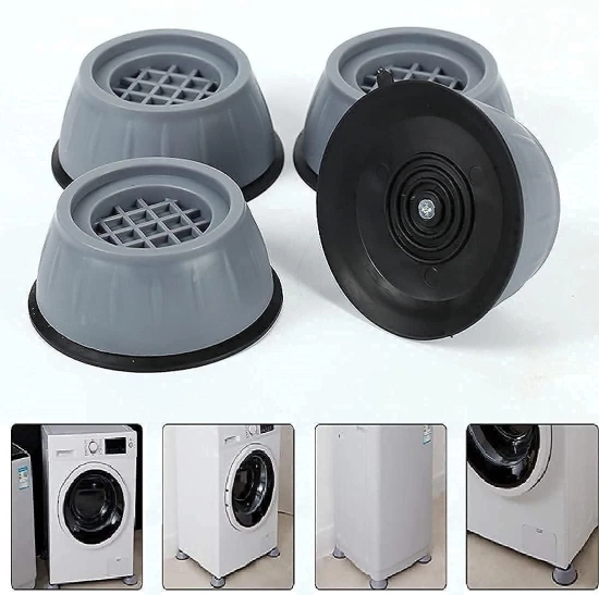 Uttamrobotics Anti Vibration Pad For Washing Machine - 4 Pcs