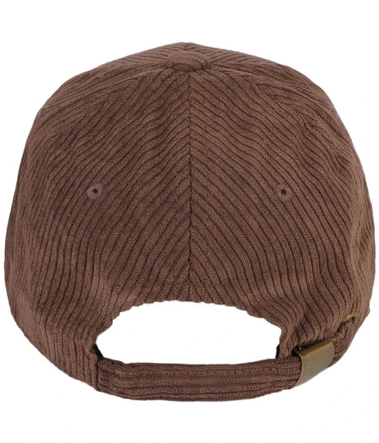 PENYAN Brown Cotton Blend Mens Cap ( Pack of 1 ) - Brown