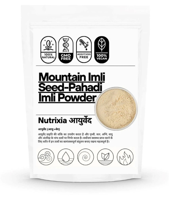 Nutrixia Mountain Tamarind Seeds Powder Pahadi Imli Beej, Garbeej, Gella, 100 gm