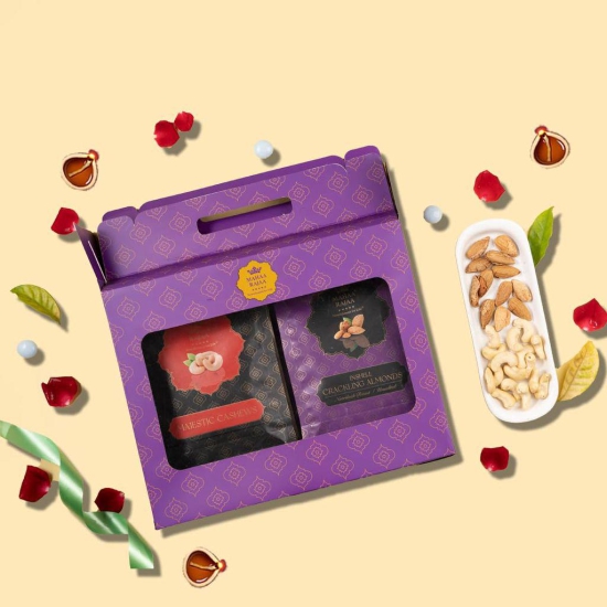 MahaaRajaa's Premium Dry Fruits Gift Box for Diwali