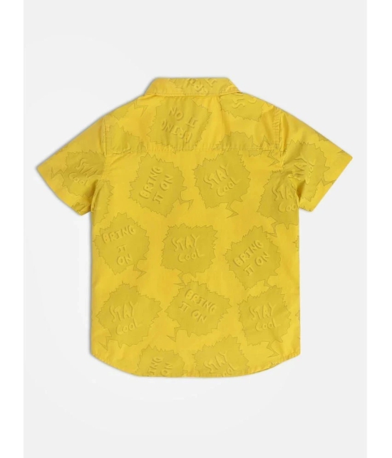 MINI KLUB Kids Boys Yellow SHIRT Pack of 1 - None