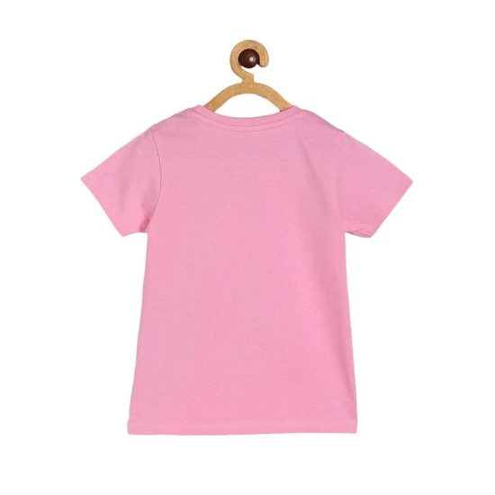 MINI KLUB Pink Cotton Girls Top ( Pack of 1 ) - None