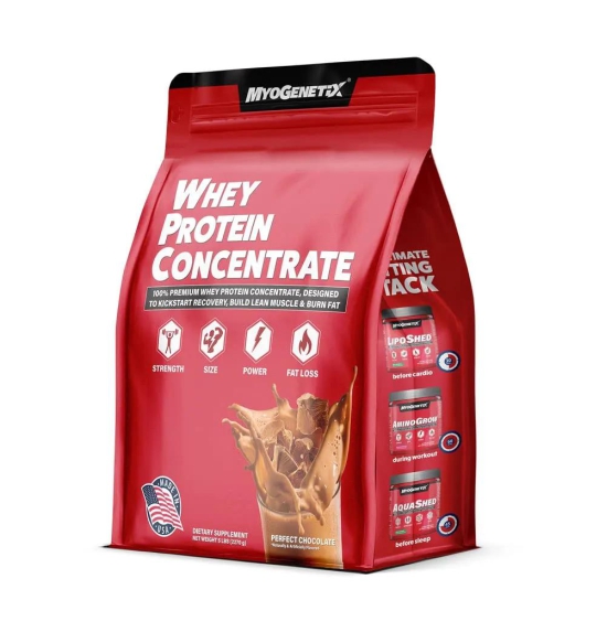 Myogenetix Whey Protein Concentrate 5lbs-Chocolate