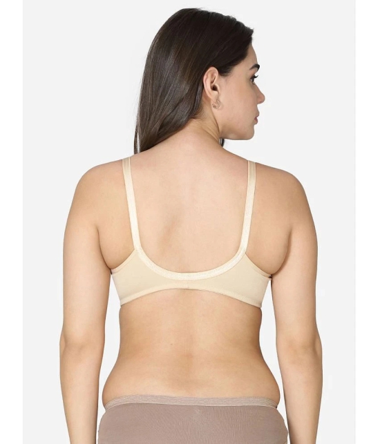 VStar - Beige Cotton Blend Non Padded Womens Everyday Bra ( Pack of 1 ) - None