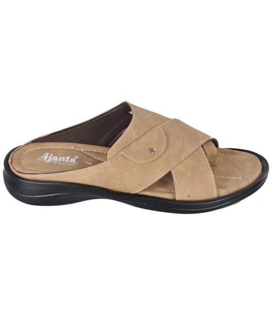 Ajanta - Beige  Men's Sandals - None