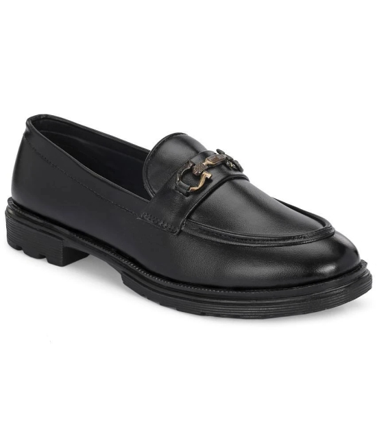 Aadi Black Mens Horsebit - 10