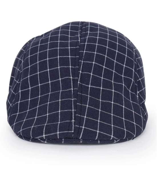 Zacharias Blue Cotton Mens Cap ( Pack of 1 ) - Blue