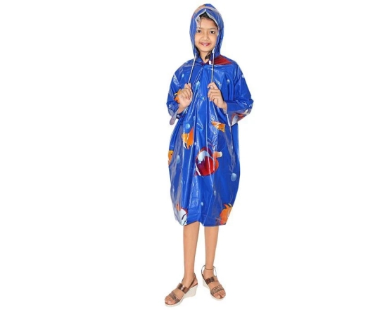 Goodluck PVC Girls Raincoat Full Sleeve - 2-3 Years