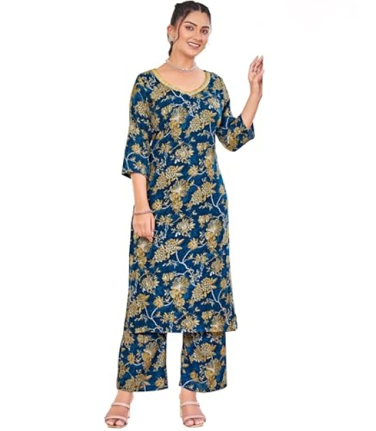 London Hills Women Printed Kurta with Pant || Salwar Suit Set for Women || Women Kurta Set || Plazo Kurti Set for Women || Kurta Set for Women || Printed Kurti Set || Women Plazo Set Cotton