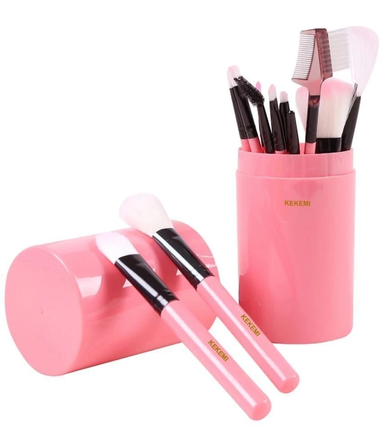 KEKEMI Pink Brush Set 12 Pcs 185 g