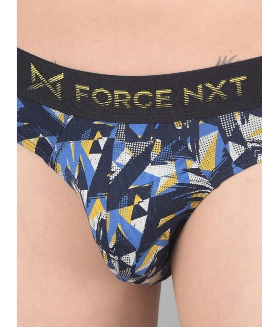 Force NXT - Multicolor Cotton Mens Briefs ( Pack of 3 ) - None