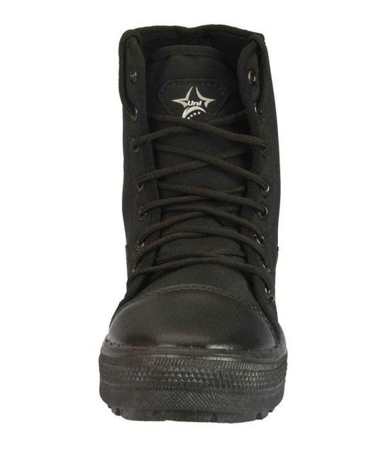 UniStar Black Hiking & Trekking Boot - 10