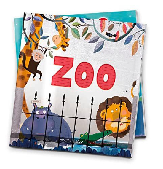 Zoo: Illustrated Book On Zoo Animals