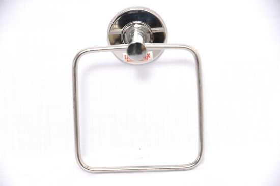 Towel Ring Bathroom Holder Square 7 mm thickness Towel Hanger Stainless Steel