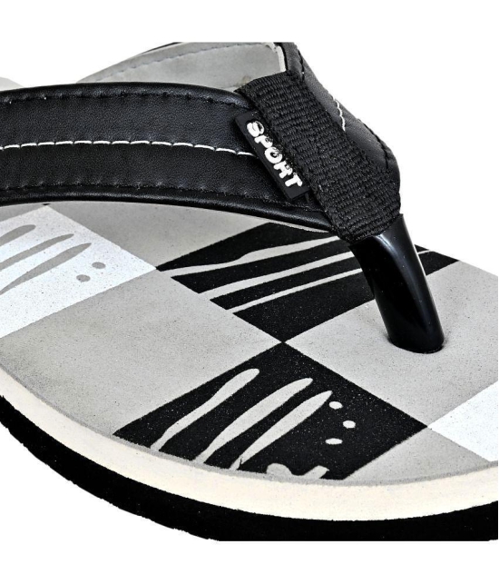 GRASS WALK - Grey Mens Daily Slipper - None