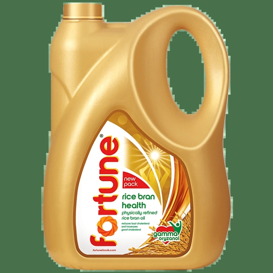 Fortune Refined Oil - Rice Bran, 5 L Can