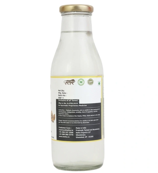 Triphala Gaumutra Ark (Size - 450 ml) by HETHA ORGANICS LLP