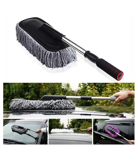 HOMETALES - Car cleaning microfiber telescopic duster for car cleaning Automotive