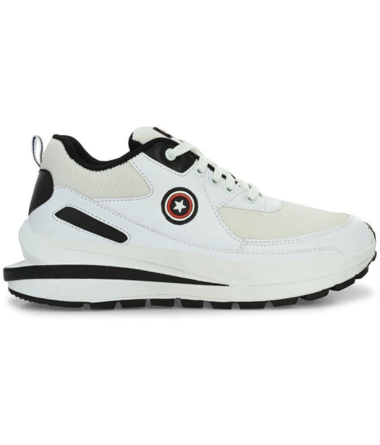 ShoeRise White Sports Shoes White Mens Lifestyle - None