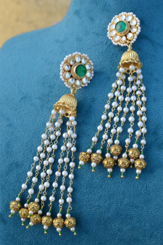 Long Tassel Fashionable Earrings - Online Furniture Store - My Aashis