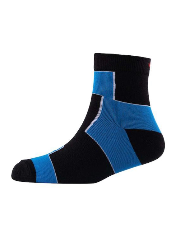 Men Pack Of 2 Patterned Cotton Ankle Length Socks