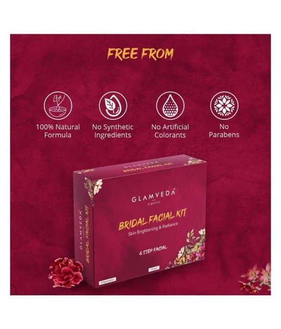 Glamveda - Natural Glow Facial Kit For All Skin Type ( Pack of 1 )