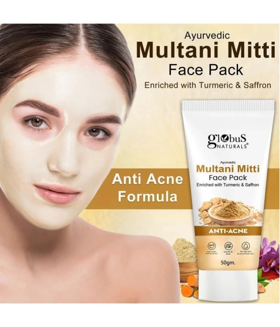 Globus Naturals Multani Mitti Face Pack, 50gm