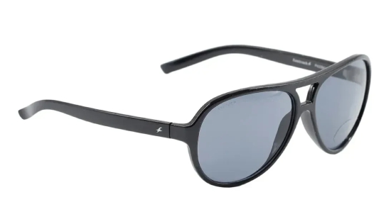 Black Aviator Sunglasses for Men