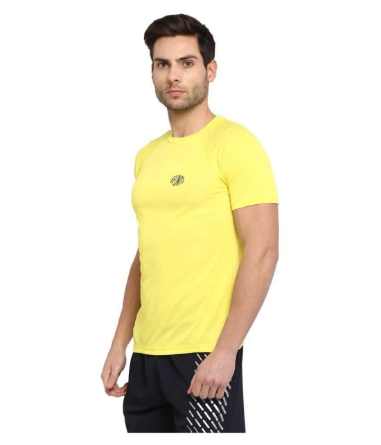 OFF LIMITS Yellow Polyester T-Shirt - 2XL