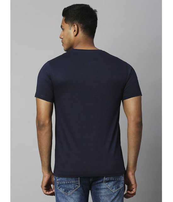 FanCode - Navy Blue Cotton Regular Fit Men's Sports T-Shirt ( Pack of 1 ) - None