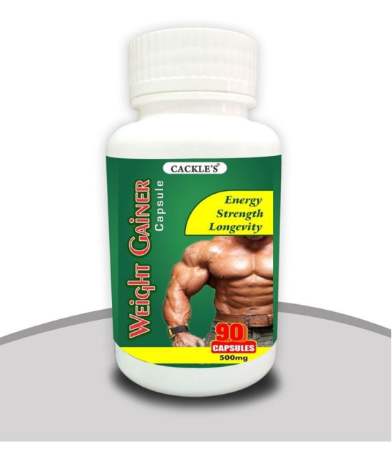 Cackle's Weight Ginner Ayurvedic Capsule 90 no.s