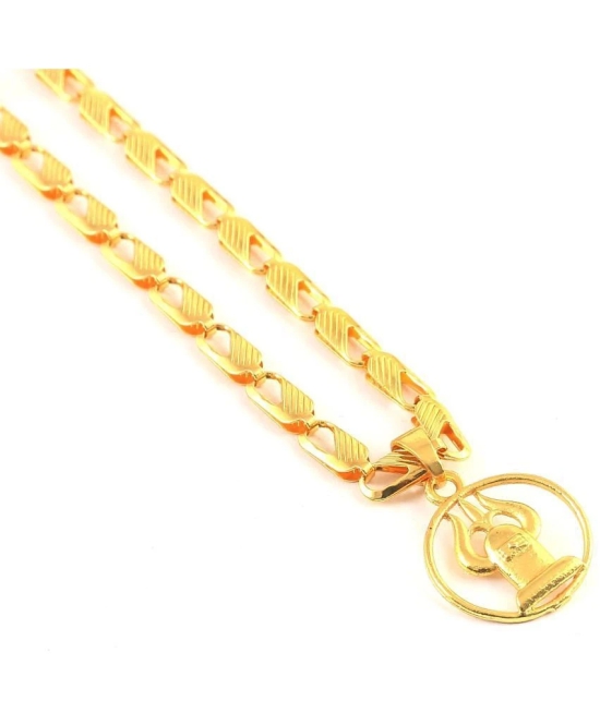 Jewar Mandi - Gold Pendant ( Pack of 1 ) - Gold