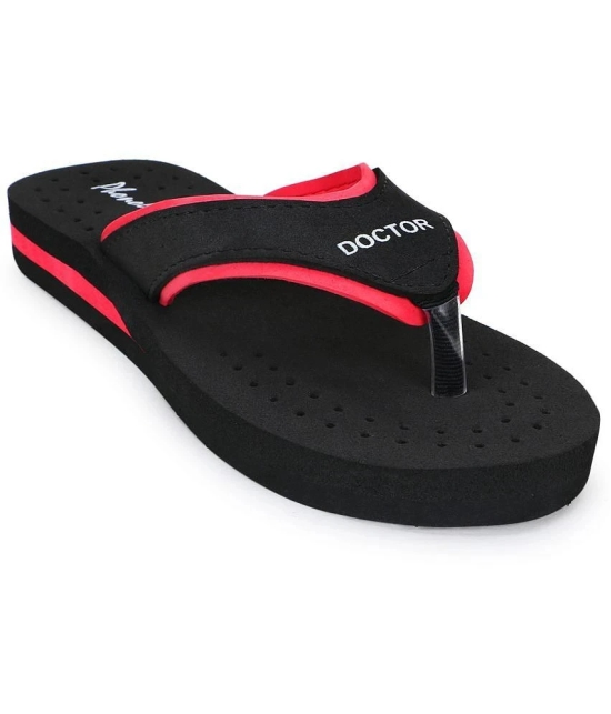 Phonolite Black Womens Thong Flip Flop - None