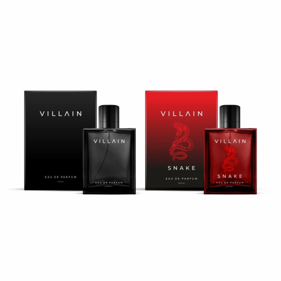 Villain Enigmatic Classic-Black  Snake Combo-Villain Enigmatic Classic-Black & Snake Combo