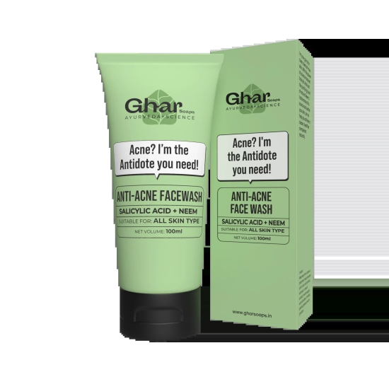 Anti Acne Face Wash With Salicylic Acid & Neem