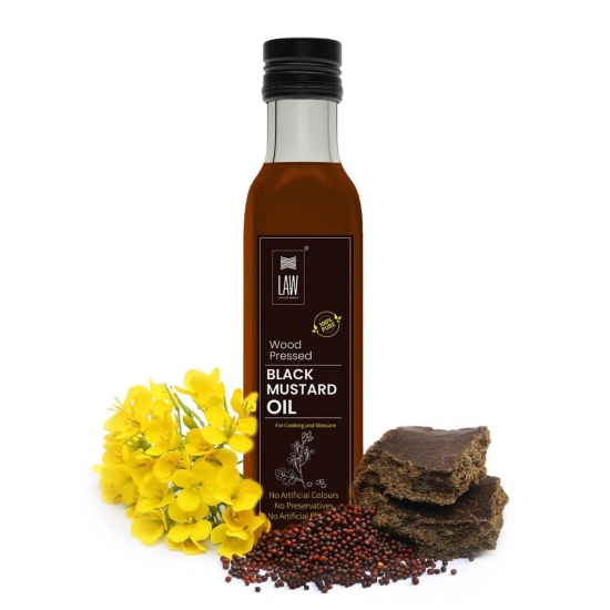 Wood Pressed Black Mustard Oil – 500 ml