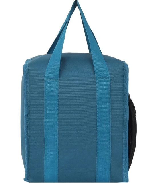 Kyros Blue Polyester Lunch Bag Pack of 2 - Blue