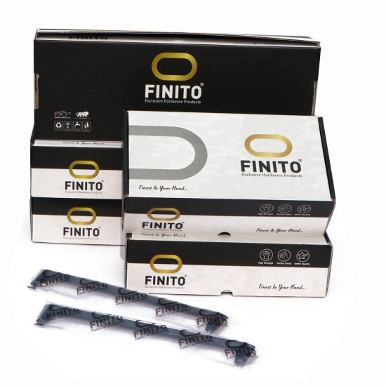 FINITO Pack of 4 Handle for Wardrobe Handle for Drawer of Home, Kitchen, Office
