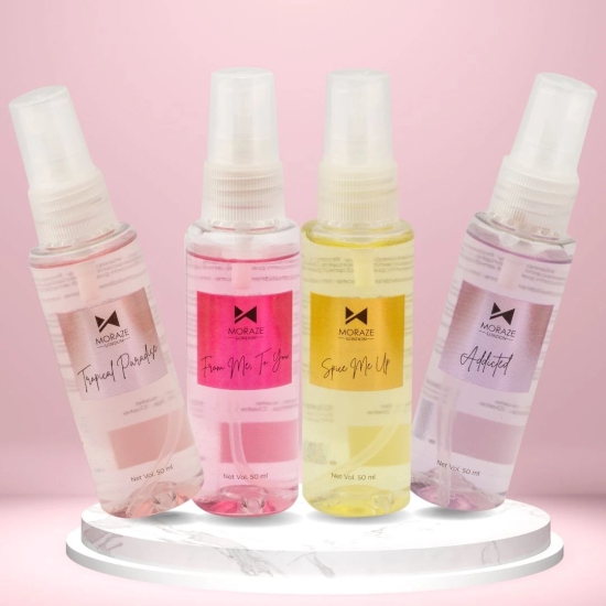 #1 Luxury Body Mist Fragrances- Pack of 4.